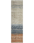 LOOMLAN Rugs Hilda Brown Washable Indoor-Outdoor Rug