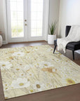 Ilunara Gold Washable Indoor - Outdoor Rug - LOOMLAN - LOOMLAN Rugs - Outdoor Rugs