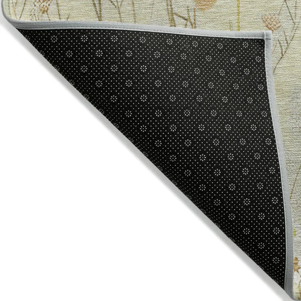 Ilunara Gold Washable Indoor - Outdoor Rug - LOOMLAN - LOOMLAN Rugs - Outdoor Rugs