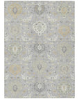 LOOMLAN Rugs Ilyara Gray Washable Indoor-Outdoor Rug