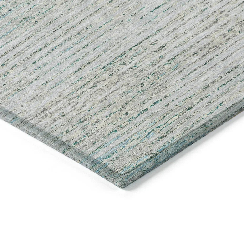 LOOMLAN Rugs Inari Ivory Washable Indoor-Outdoor Rug