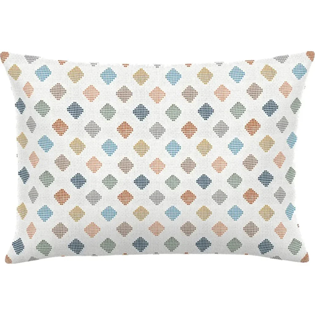 Infused Gem Handmade Outdoor Pillow - LOOMLAN - Earnest Collection - Outdoor Pillows