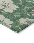 Inoa Green Washable Indoor - Outdoor Rug - LOOMLAN - LOOMLAN Rugs - Outdoor Rugs