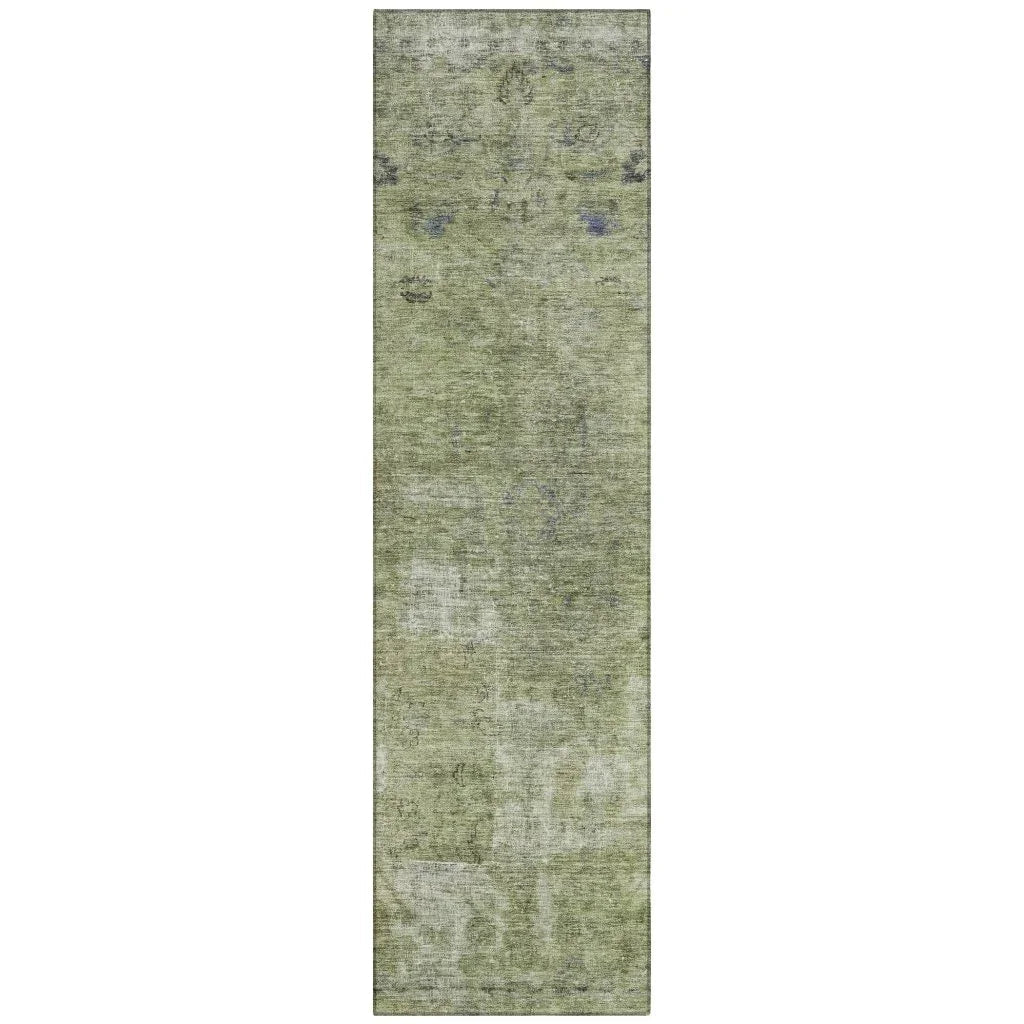 LOOMLAN Rugs Isadorae Aloe Washable Indoor-Outdoor Rug