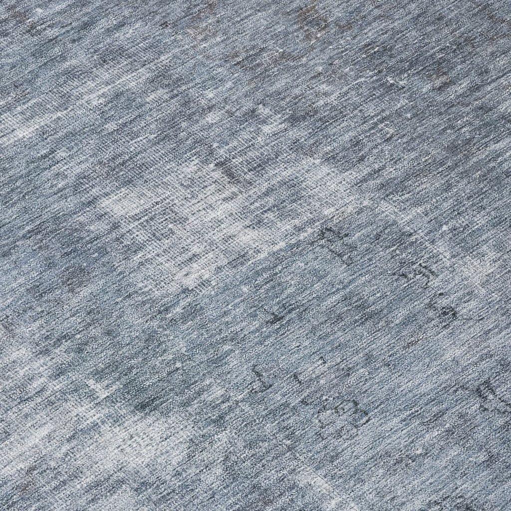 LOOMLAN Rugs Isadorae Blue Washable Indoor-Outdoor Rug