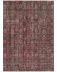 LOOMLAN Rugs Jane Pink Washable Indoor-Outdoor Rug