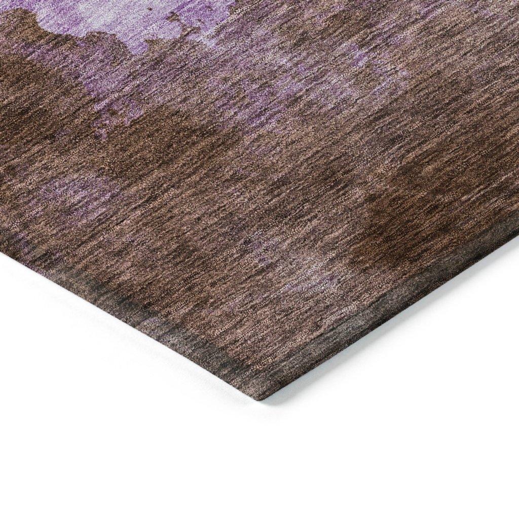 LOOMLAN Rugs Julian Lavender Washable Indoor-Outdoor Rug