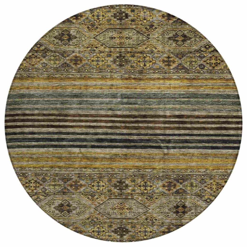 LOOMLAN Rugs Julissara Gray Washable Indoor-Outdoor Rug