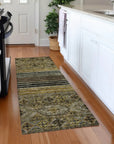 LOOMLAN Rugs Julissara Gray Washable Indoor-Outdoor Rug