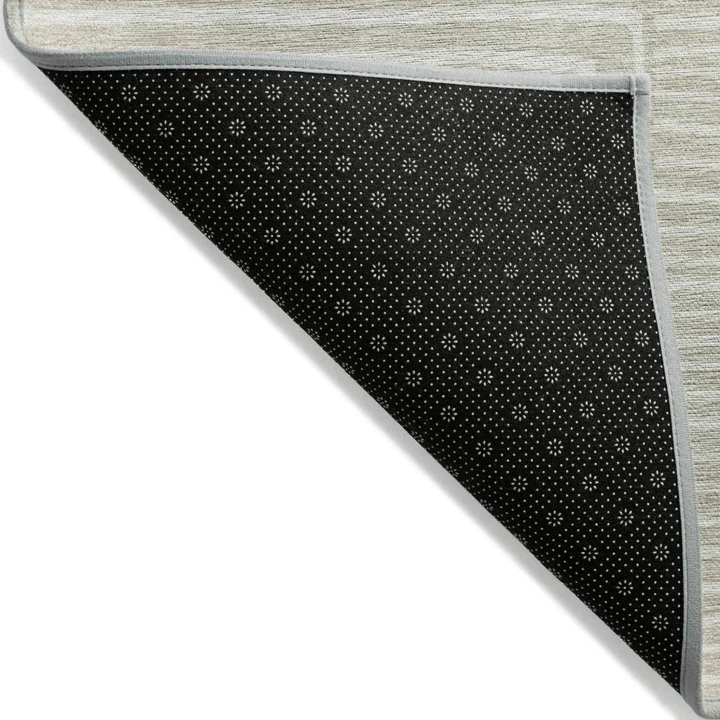 LOOMLAN Rugs Junia Beige Washable Indoor-Outdoor Rug