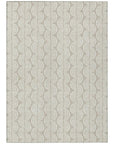LOOMLAN Rugs Kairova Beige Washable Indoor-Outdoor Rug