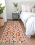 LOOMLAN Rugs Kairova Coral Washable Indoor-Outdoor Rug