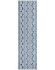 LOOMLAN Rugs Kairova Denim Washable Indoor-Outdoor Rug