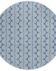 LOOMLAN Rugs Kairova Denim Washable Indoor-Outdoor Rug