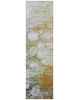 LOOMLAN Rugs Kashava Orange Washable Indoor-Outdoor Rug