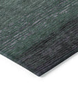 LOOMLAN Rugs Keshira Purple Washable Indoor-Outdoor Rug