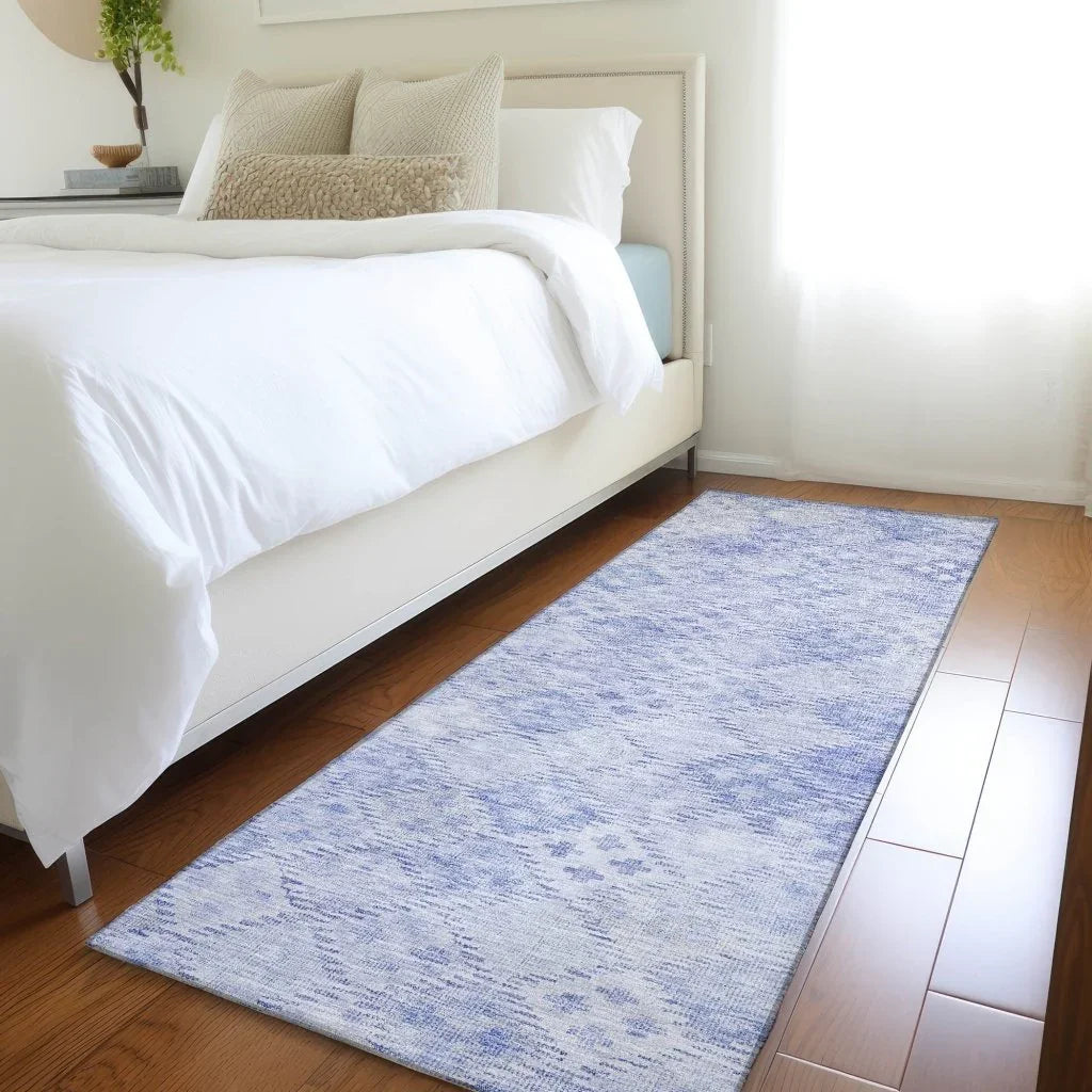 LOOMLAN Rugs Kharma Sky Washable Indoor-Outdoor Rug