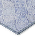 LOOMLAN Rugs Kharma Sky Washable Indoor-Outdoor Rug