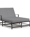 La Jolla Sunbrella Double Outdoor Chaise - LOOMLAN - Sunset West - Outdoor Chaises