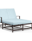 La Jolla Sunbrella Double Outdoor Chaise - LOOMLAN - Sunset West - Outdoor Chaises