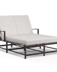 La Jolla Sunbrella Double Outdoor Chaise - LOOMLAN - Sunset West - Outdoor Chaises