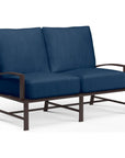 La Jolla Sunbrella Outdoor Loveseat - LOOMLAN - Sunset West - Outdoor Sofas & Loveseats