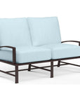 La Jolla Sunbrella Outdoor Loveseat - LOOMLAN - Sunset West - Outdoor Sofas & Loveseats