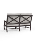 La Jolla Sunbrella Outdoor Loveseat - LOOMLAN - Sunset West - Outdoor Sofas & Loveseats
