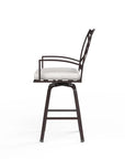 La Jolla Sunbrella Swivel Outdoor Barstool - LOOMLAN - Sunset West - Outdoor Bar Stools