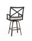 La Jolla Sunbrella Swivel Outdoor Barstool - LOOMLAN - Sunset West - Outdoor Bar Stools