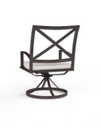 La Jolla Swivel Outdoor Dining Chair 2PC - LOOMLAN - Sunset West - Outdoor Dining Chairs