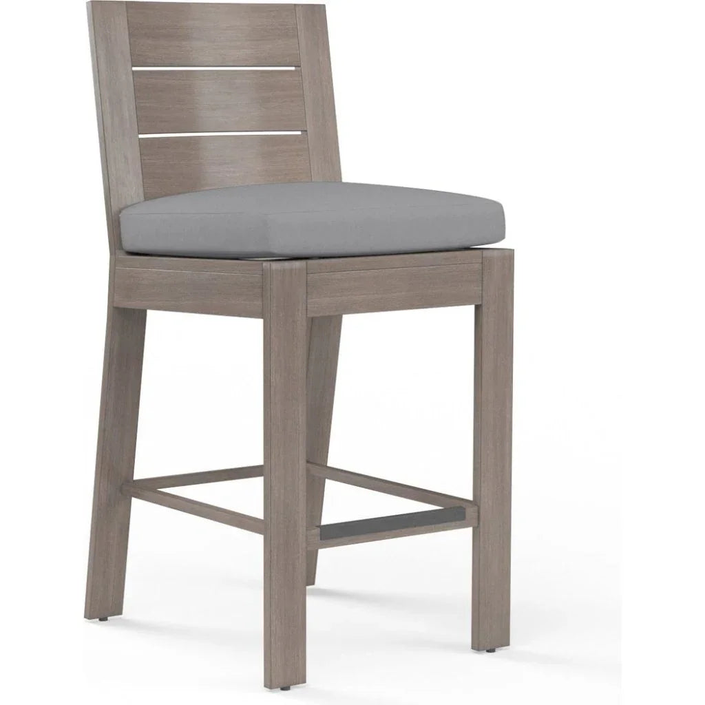 Laguna Sunbrella Outdoor Barstool - LOOMLAN - Sunset West - Outdoor Bar Stools