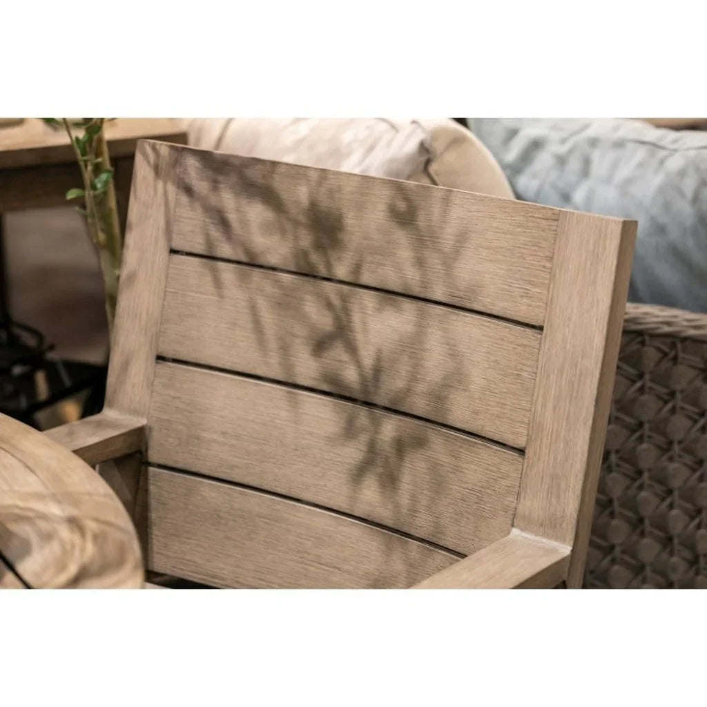 Laguna Sunbrella Outdoor Dining Armchair 2PC - LOOMLAN - Sunset West - Outdoor Dining Chairs