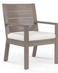 Laguna Sunbrella Outdoor Dining Armchair 2PC - LOOMLAN - Sunset West - Outdoor Dining Chairs