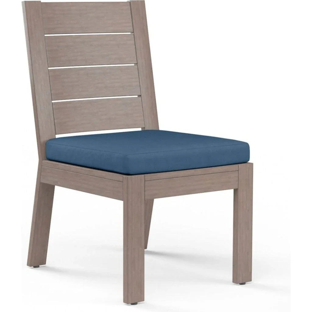 Laguna Sunbrella Outdoor Dining Chair 2PC - LOOMLAN - Sunset West - Outdoor Dining Chairs