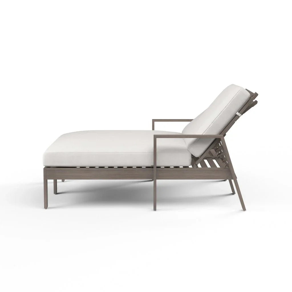 Laguna Sunbrella Outdoor Double Chaise Lounge - LOOMLAN - Sunset West - Outdoor Chaises