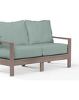 Laguna Sunbrella Outdoor Loveseat - LOOMLAN - Sunset West - Outdoor Sofas & Loveseats