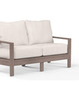 Laguna Sunbrella Outdoor Loveseat - LOOMLAN - Sunset West - Outdoor Sofas & Loveseats