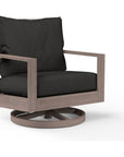 Laguna Sunbrella Swivel Outdoor Club Rocker - LOOMLAN - Sunset West - Outdoor Accent Chairs