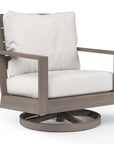 Laguna Sunbrella Swivel Outdoor Club Rocker - LOOMLAN - Sunset West - Outdoor Accent Chairs
