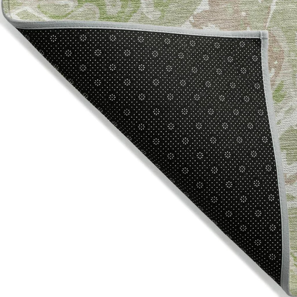 LOOMLAN Rugs Lani Aloe Washable Indoor-Outdoor Rug