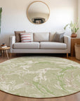 LOOMLAN Rugs Lani Aloe Washable Indoor-Outdoor Rug