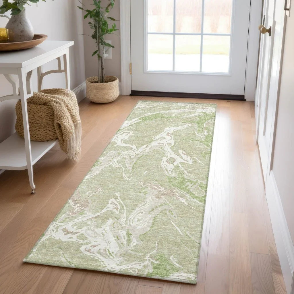 LOOMLAN Rugs Lani Aloe Washable Indoor-Outdoor Rug