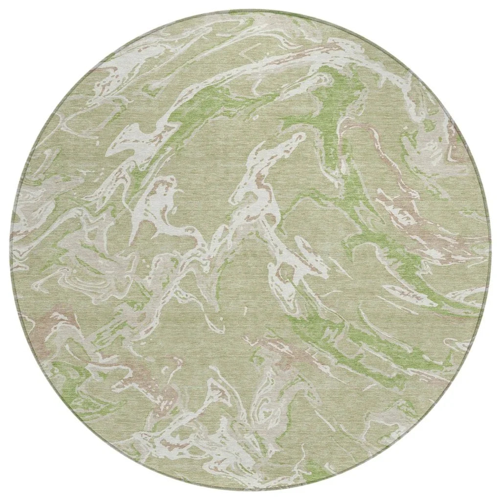LOOMLAN Rugs Lani Aloe Washable Indoor-Outdoor Rug