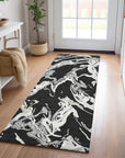 LOOMLAN Rugs Lani Black Washable Indoor-Outdoor Rug