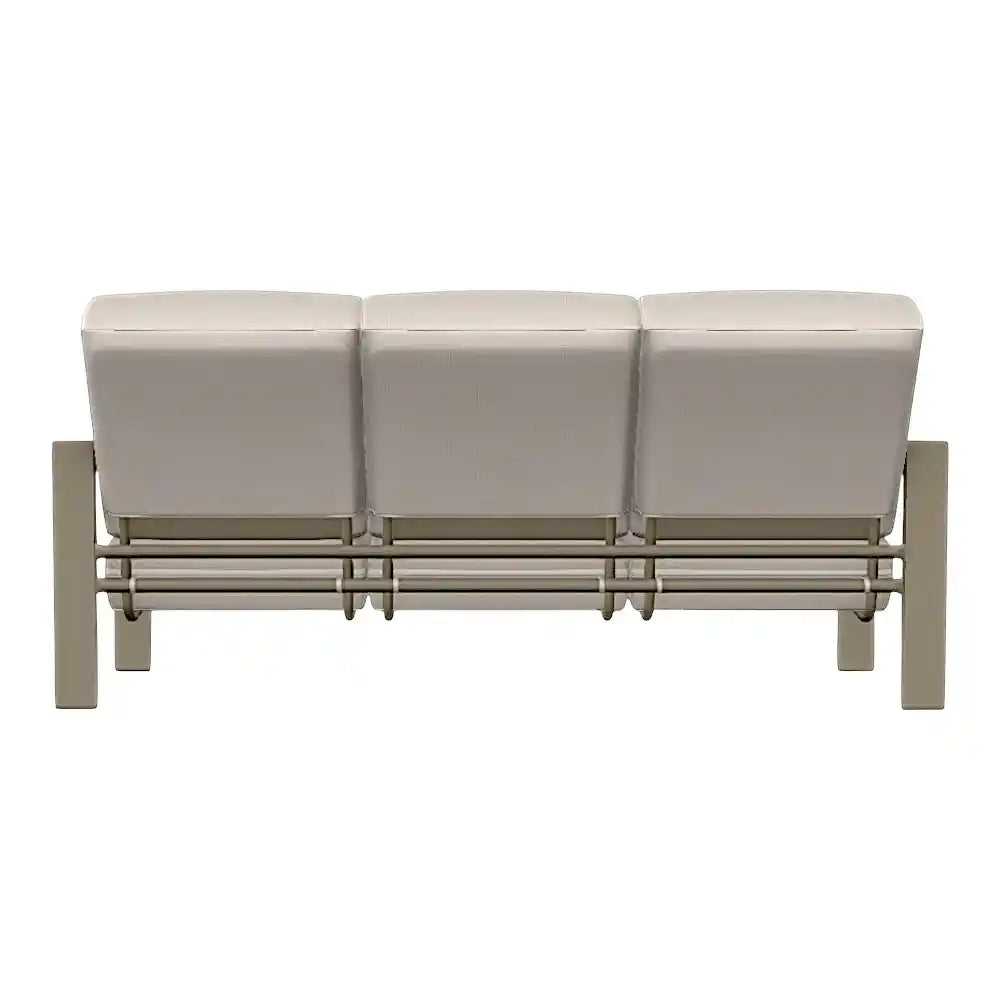 Telescope Larssen Deep Seat Cushion Three-Seat Outdoor Sofa