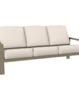 Telescope Larssen Deep Seat Cushion Three-Seat Outdoor Sofa