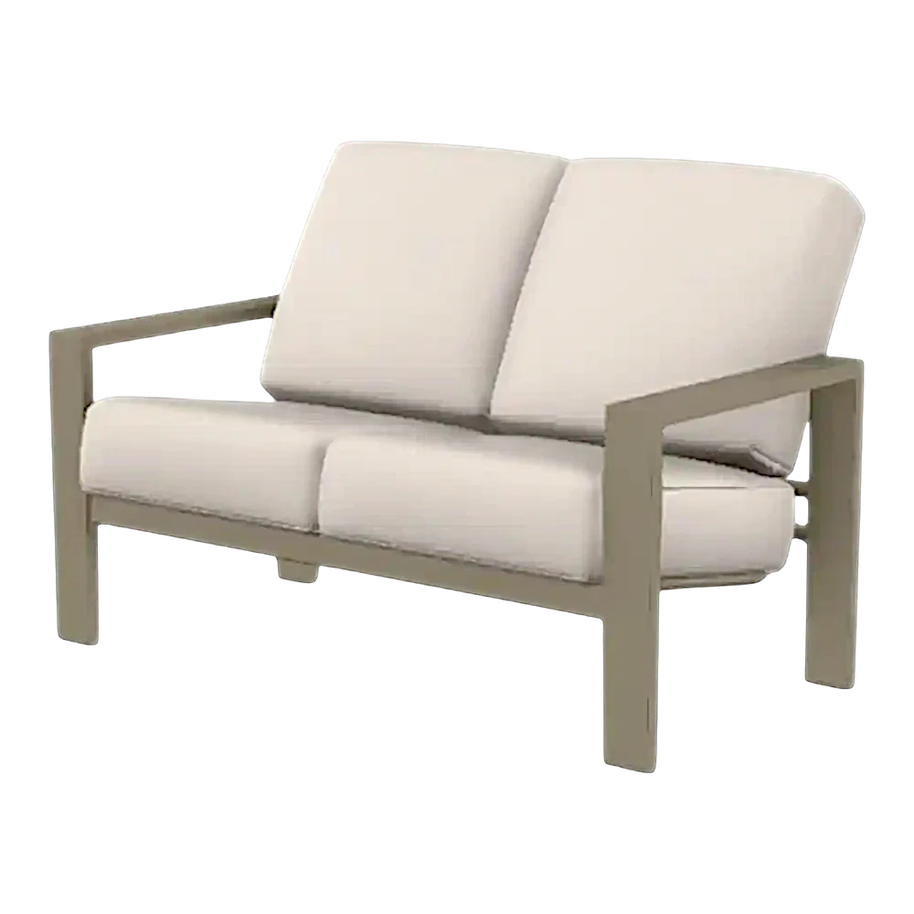 Telescope Larssen Deep Seat Two-Seat Outdoor Loveseat
