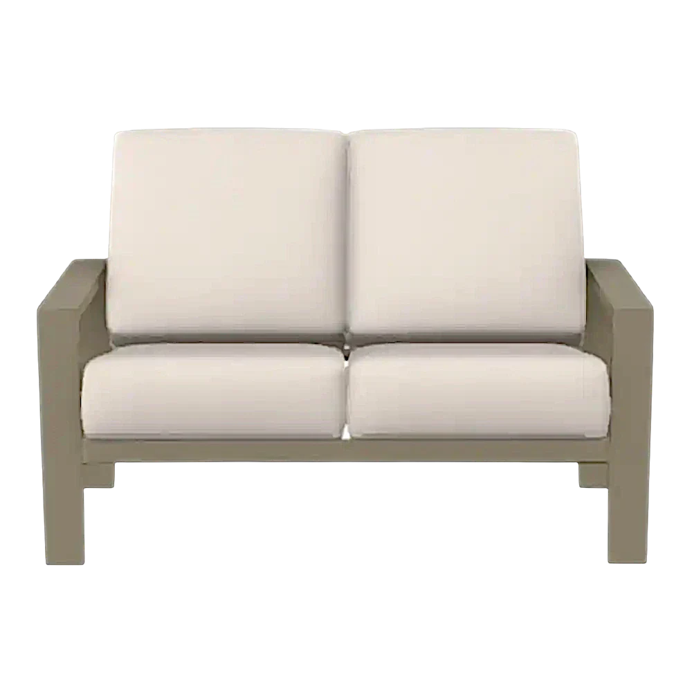 Telescope Larssen Deep Seat Two-Seat Outdoor Loveseat