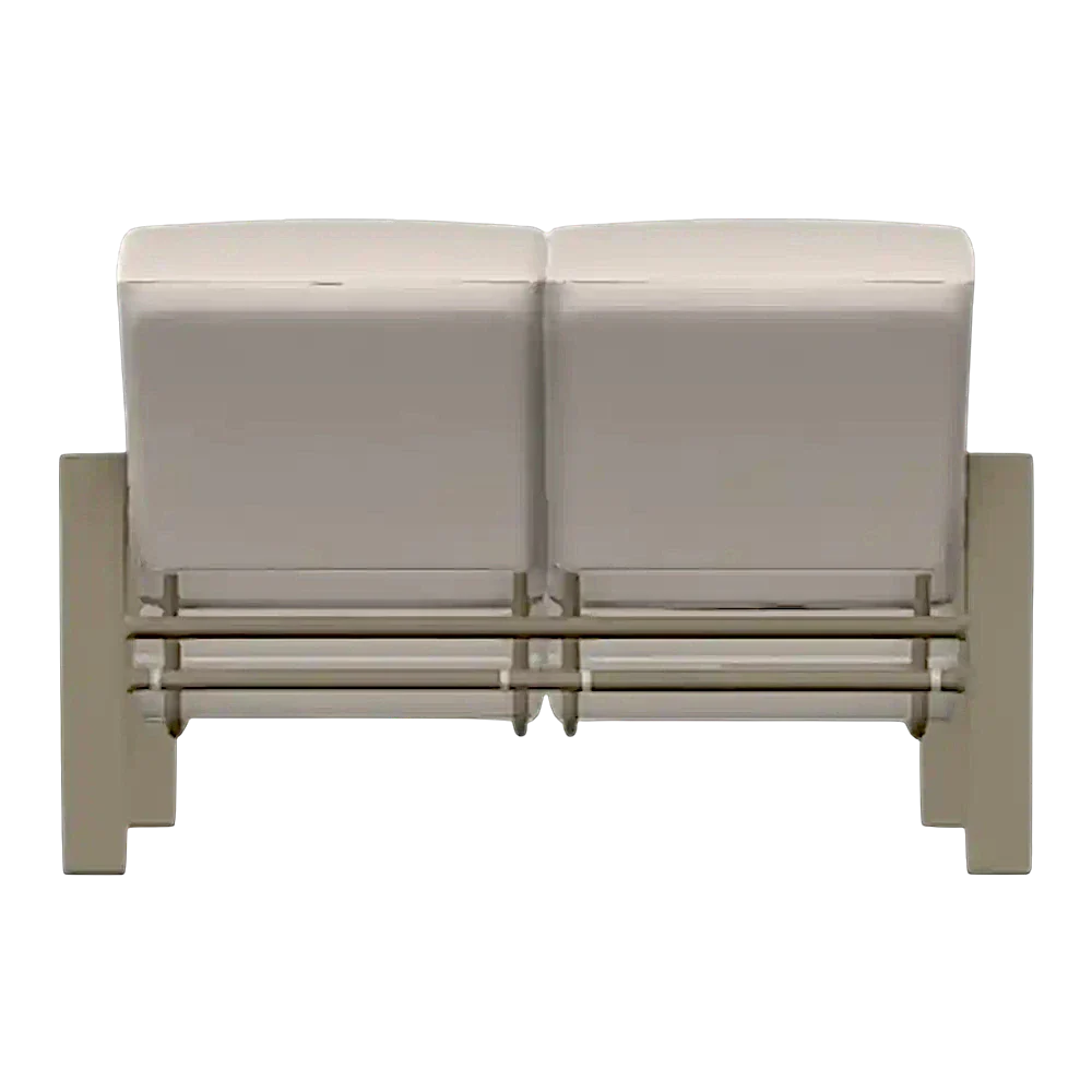 Telescope Larssen Deep Seat Two-Seat Outdoor Loveseat